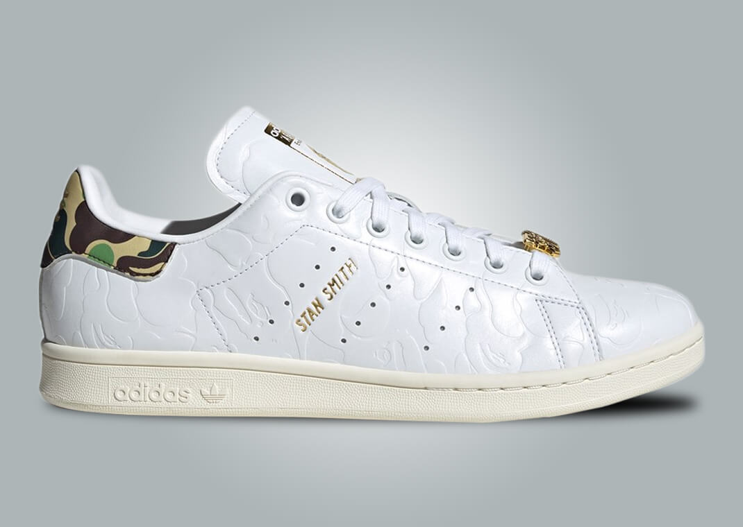 BAPE✨STAN SMITH GOLF CLOUD 25.5 A BATHING BAPE X ADIDAS STAN