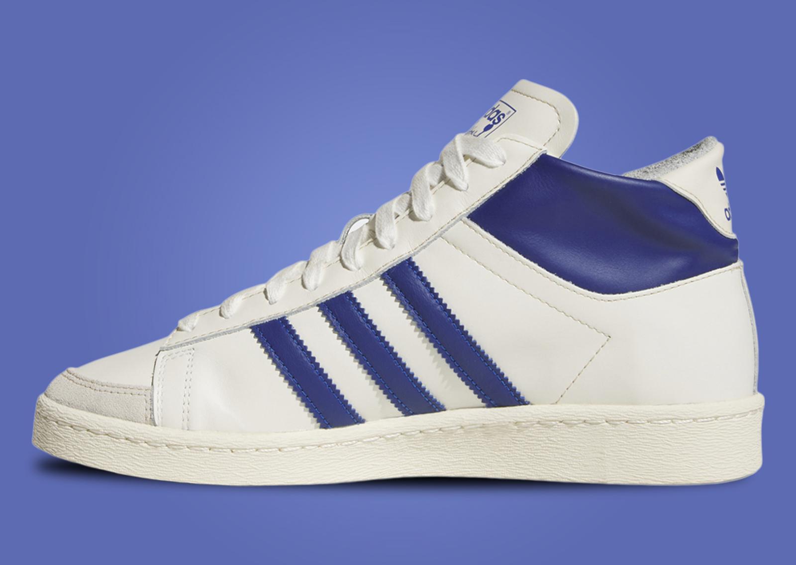 adidas Jabbar Hi Off White Collegiate Royal Medial