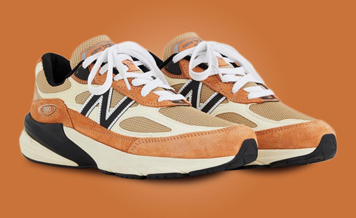 The New Balance 990v6 Made in USA Sepia Stone Releases December 2023