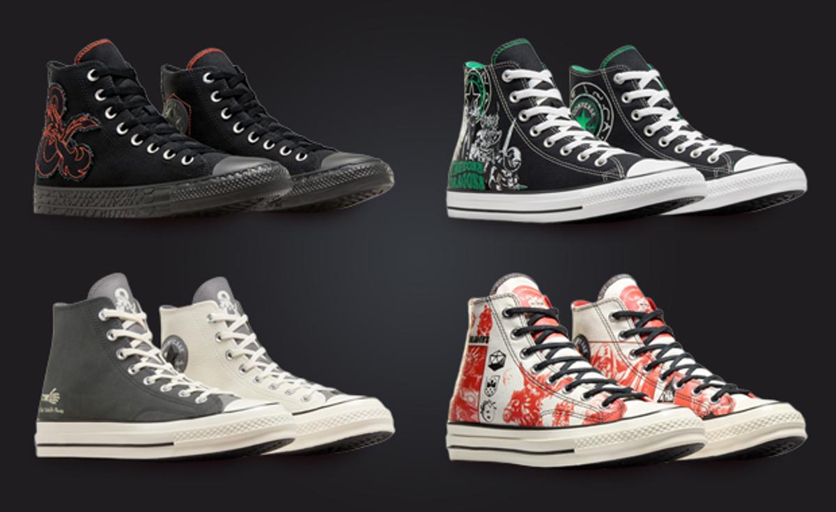 The Dungeons & Dragons x Converse Collection Releases April 2024