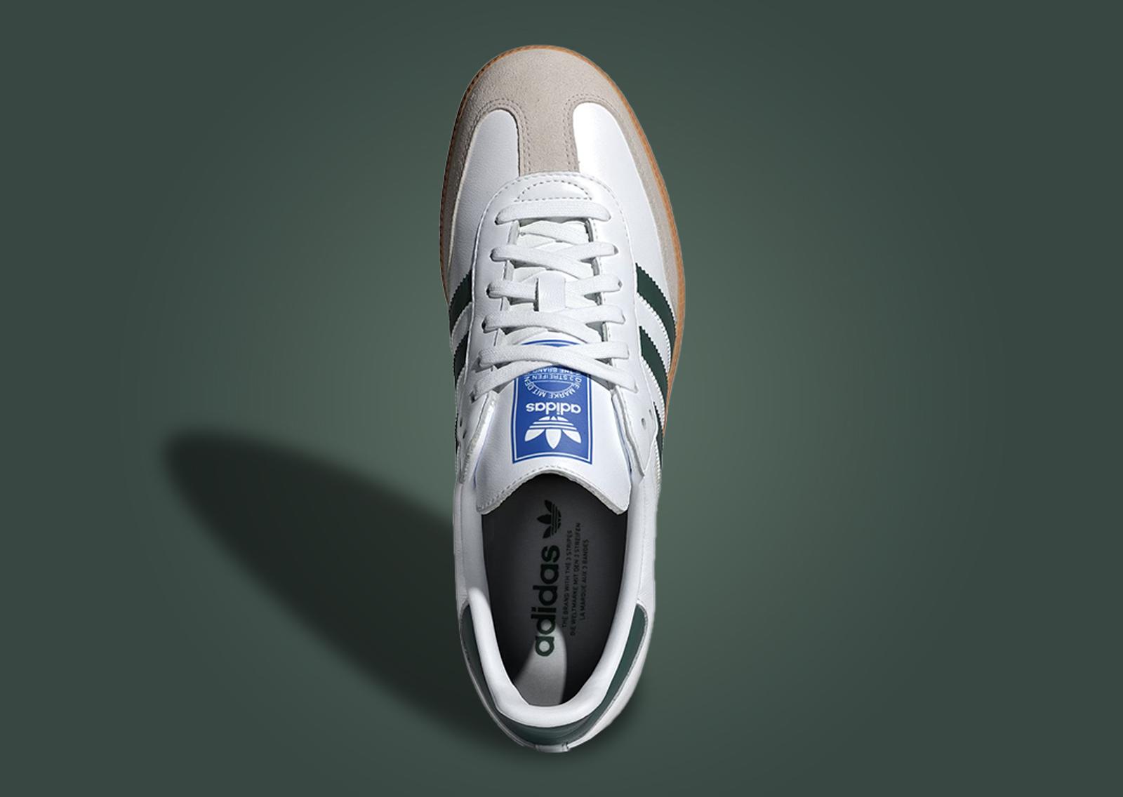 adidas Samba OG Cloud White Collegiate Green Top