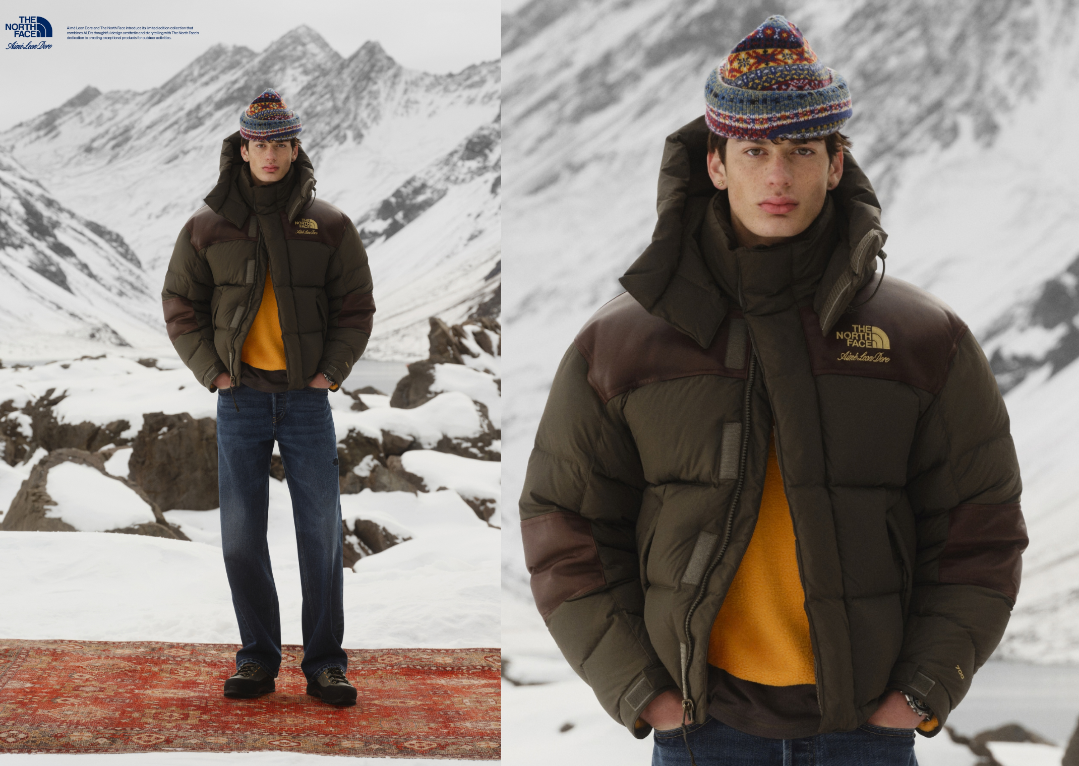 Aimé Leon Dore and The North Face Dropped a Helicopter in