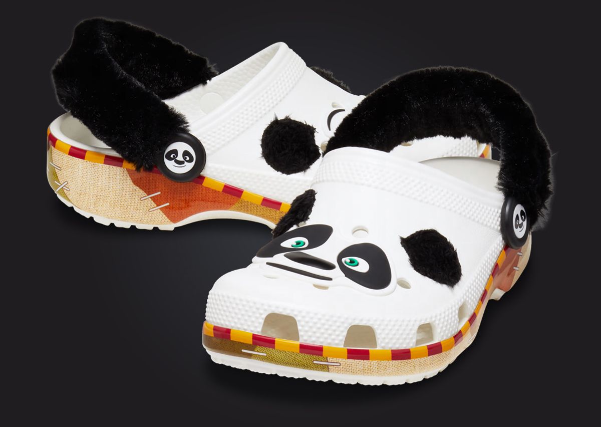 Kung Fu Panda x Crocs Classic Clog Po Angle