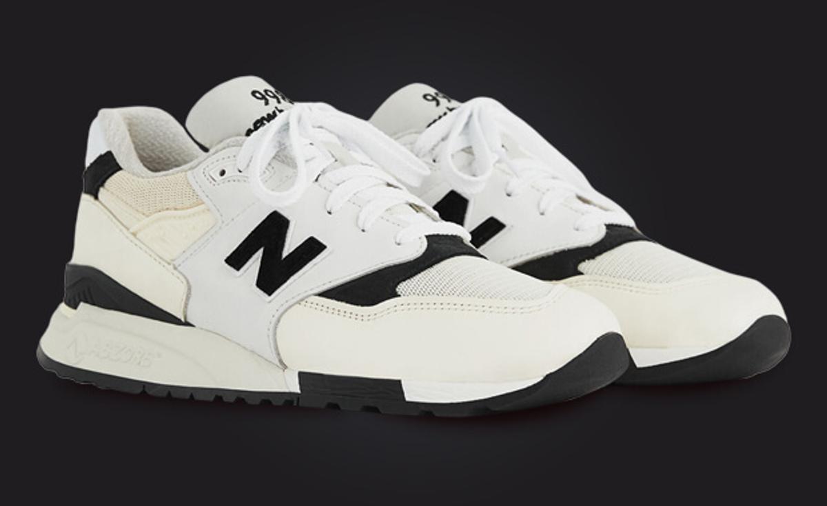 The New Balance 998 Made in USA White Black Releases in 2023