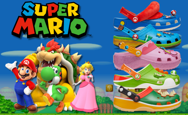 Super Mario Bros x Crocs Collection