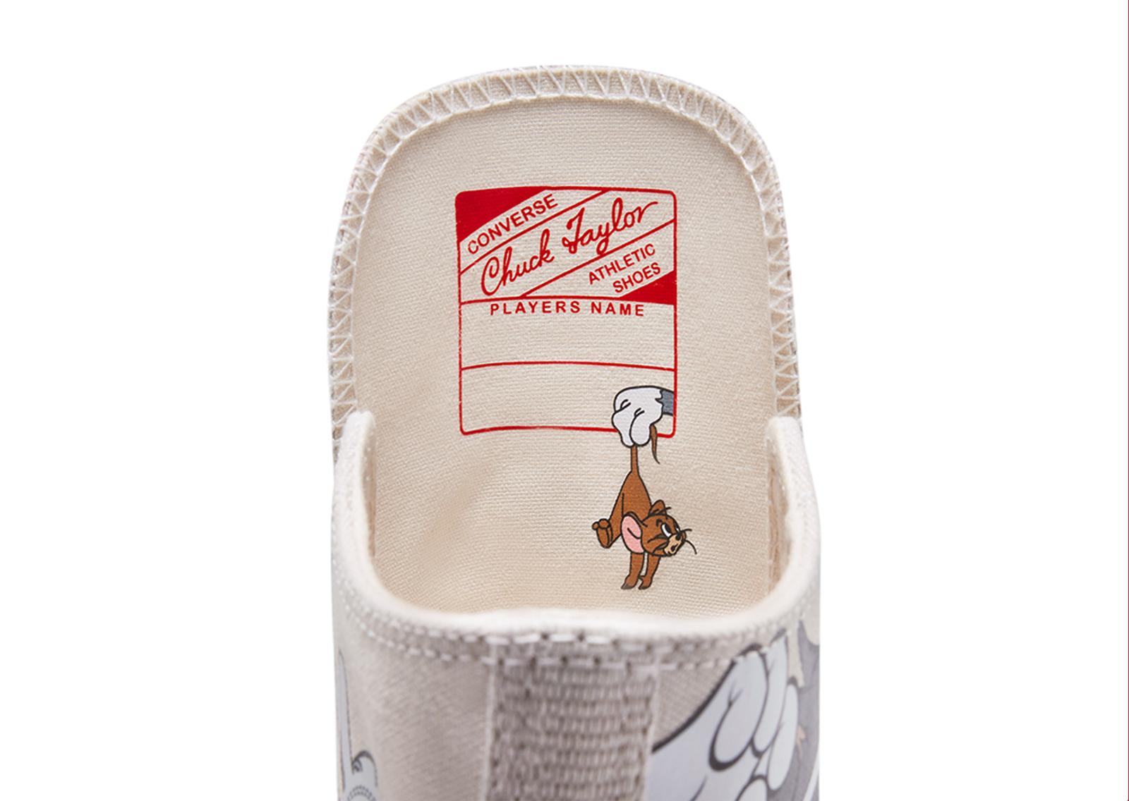 Tom & Jerry x Converse Chuck Taylor Egret Tongue Detail