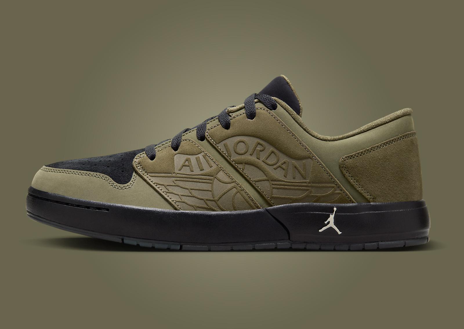 Air Jordan Nu Retro 1 Low Cargo Khaki Lateral