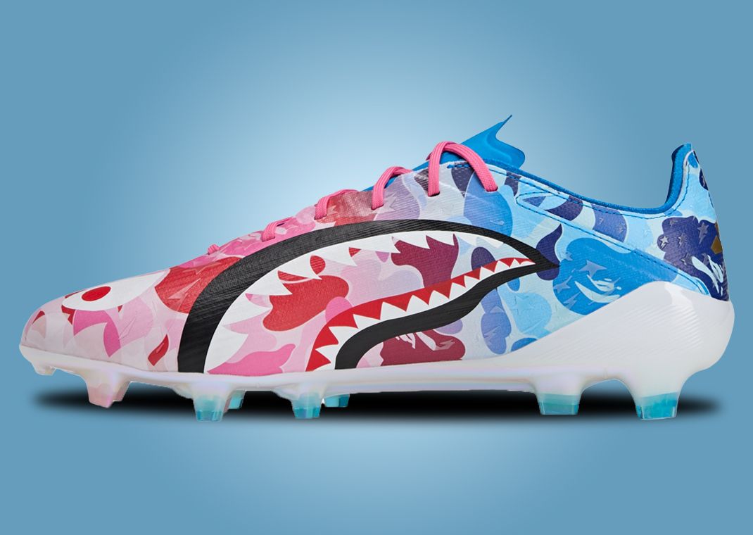 Bape cleats スパイク adidas Originals x Bape Soccer Shoe in Brown | FWRD