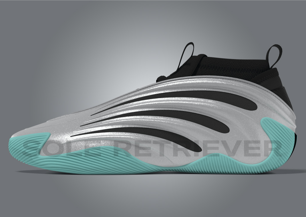 The adidas Harden Vol. 9 Silver Aqua Releases November 2025