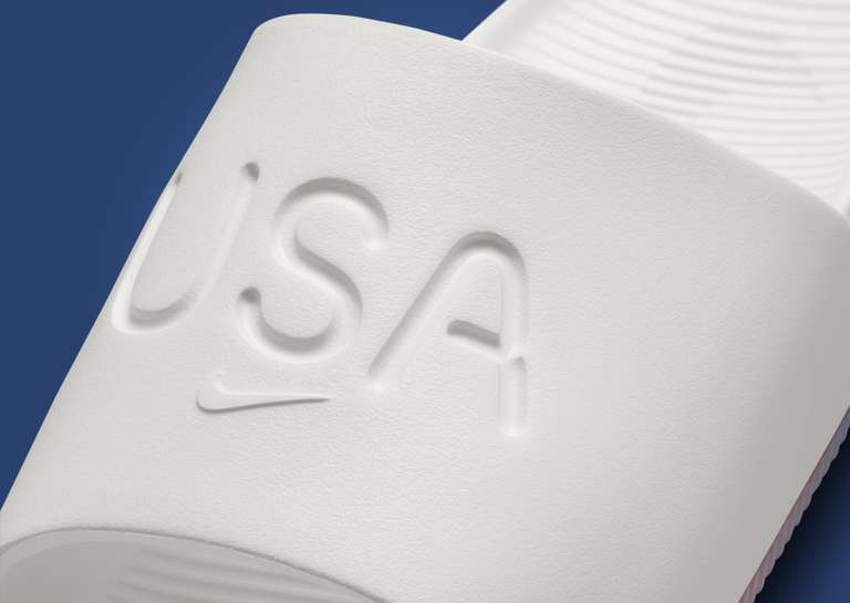 Nike Calm Slide Olympic USA Tongue
