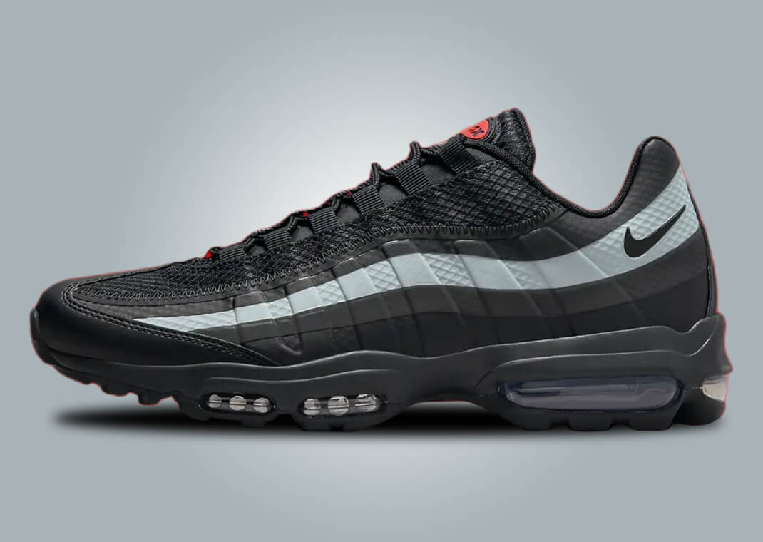 Air max 95 ultra essential red and black sale