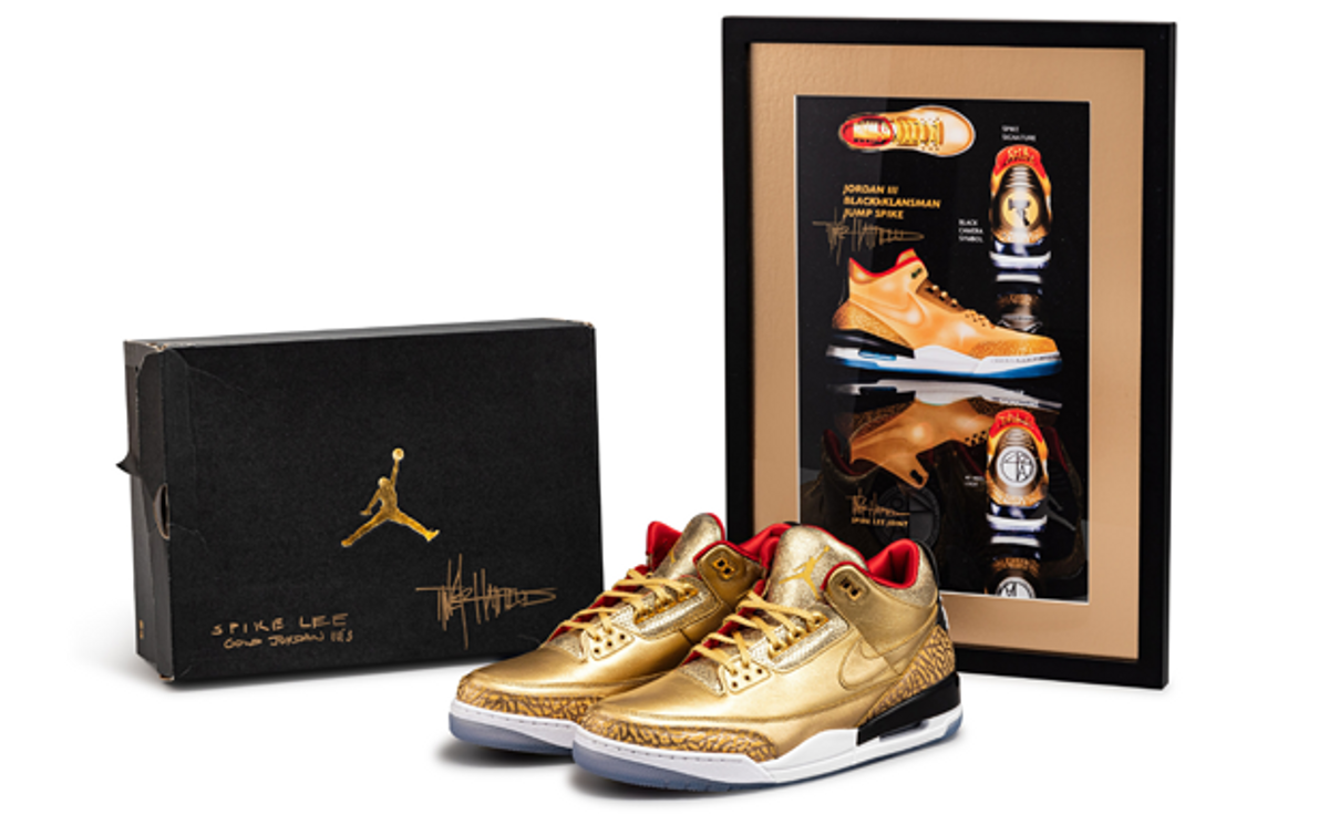 Spike Lee x Air Jordan 3 Retro Gold Oscar's PE