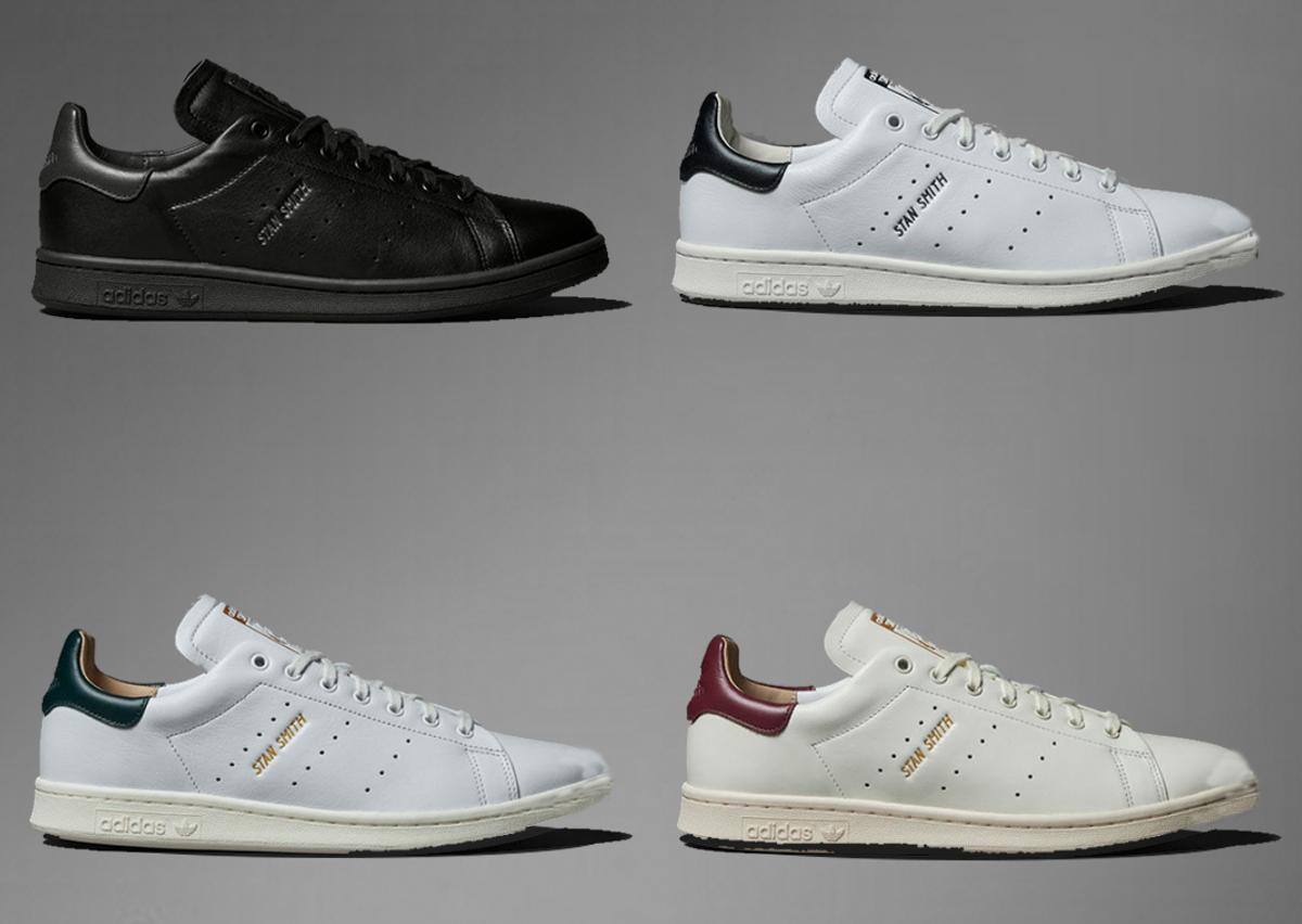 Adidas Stan Smith Sneaker in Off White/Grey/Burgundy