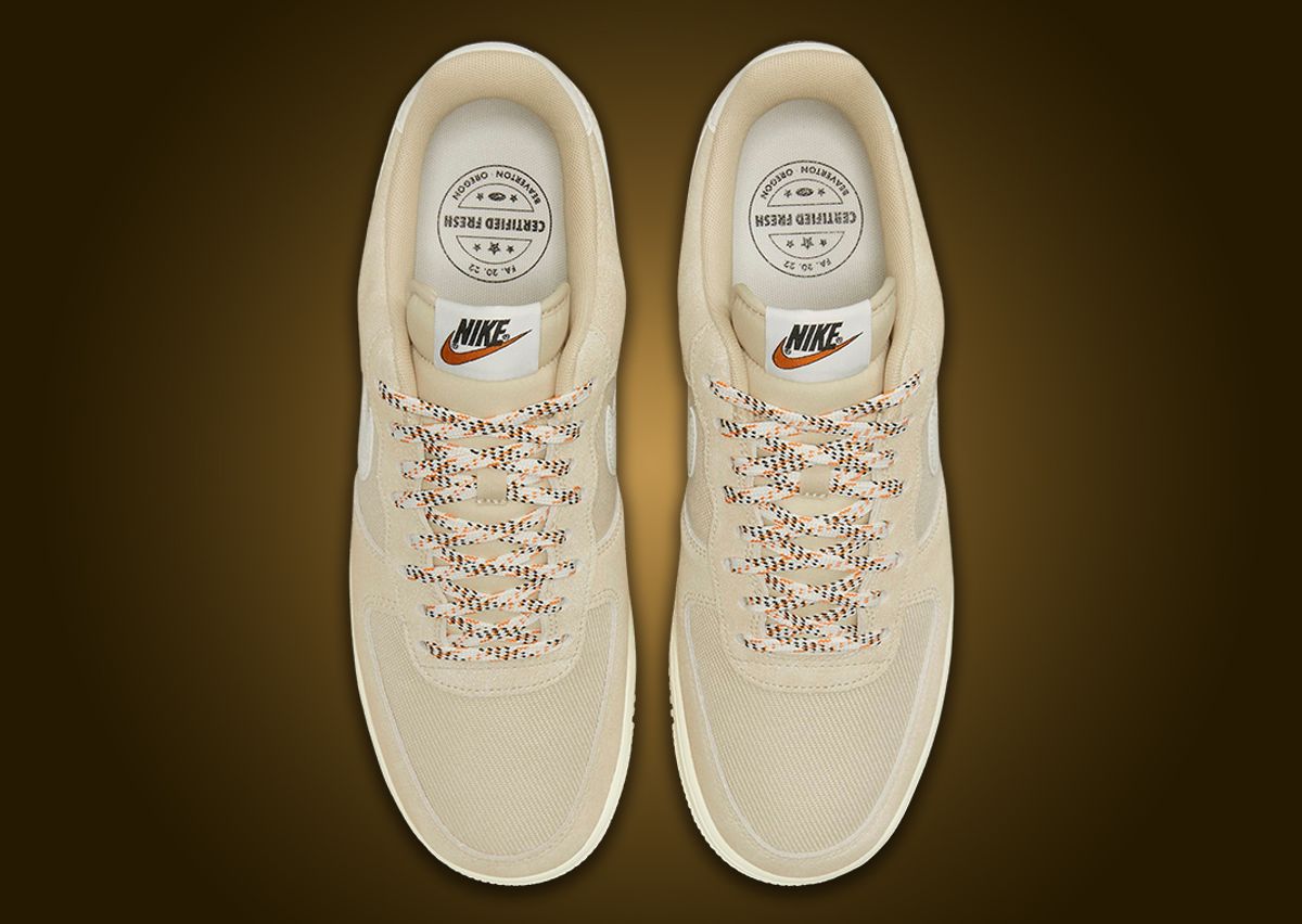 Nike Air Force 1 Low `07 LV8 Certified Fresh Rattan Sneaker Shoe