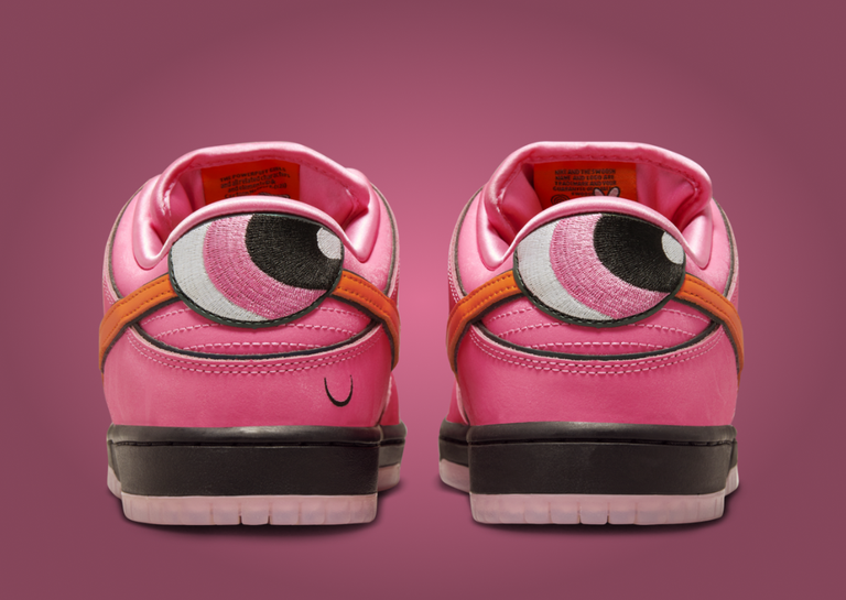 The Powerpuff Girls x Nike SB Dunk Low Pro QS Blossom Heel