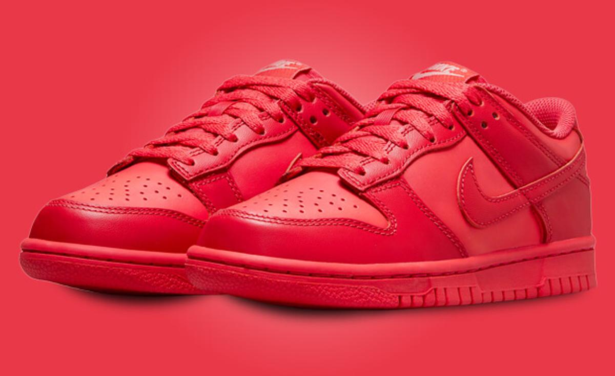 The Kid's Exclusive Nike Dunk Low Track Red Releases Fall 2023