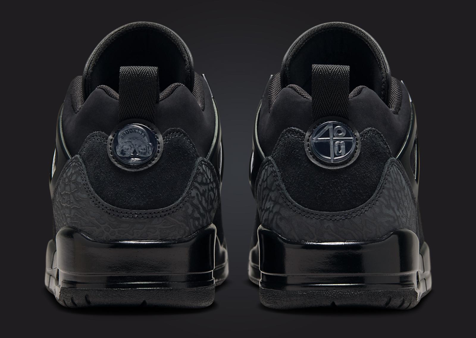 Jordan Spizike Low Black Cat Heel