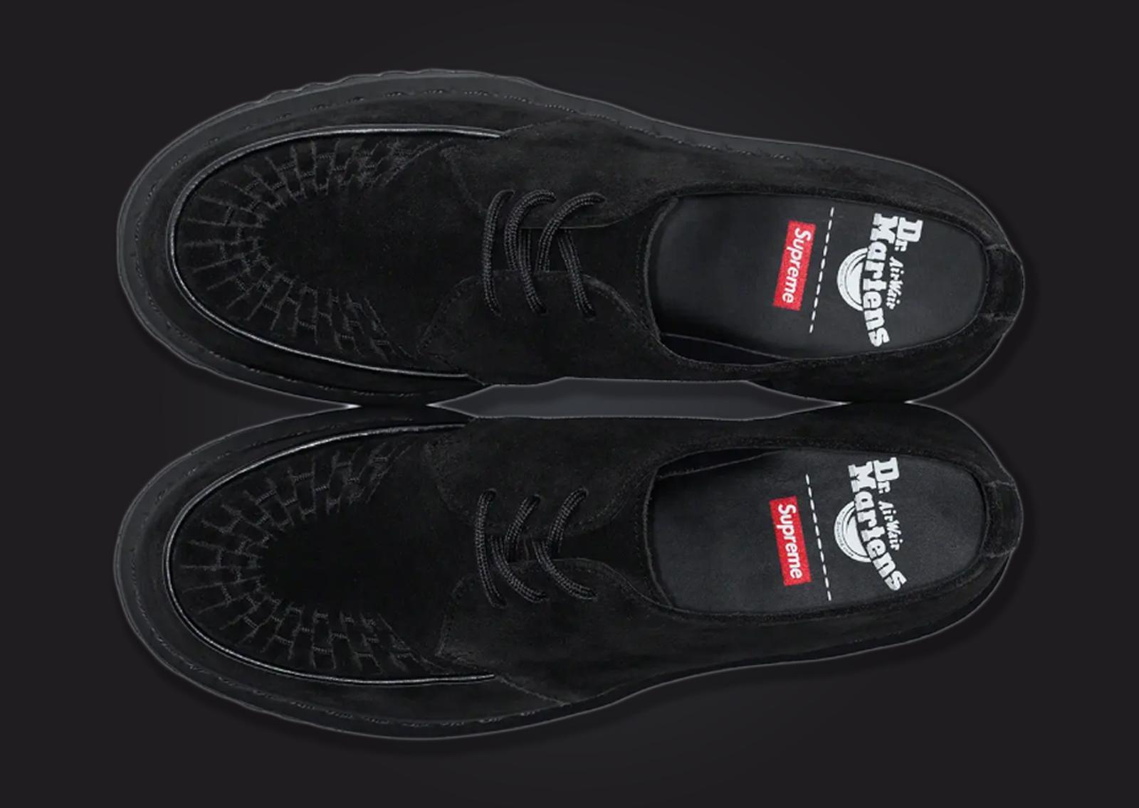 Supreme x Dr. Martens Ramsey Creeper Black Top