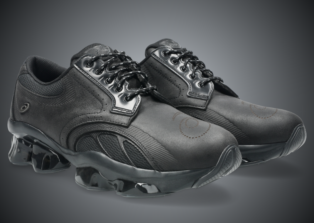 ASICS GEL- KINETIC SP 24cm ブラック Asics Combines Classy Premium Leather and a Sporty Sole on New Gel