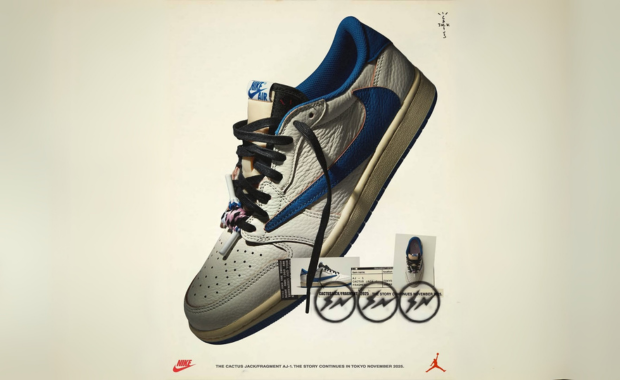 Travis Scott x fragment design x Air Jordan 1 Retro Low OG