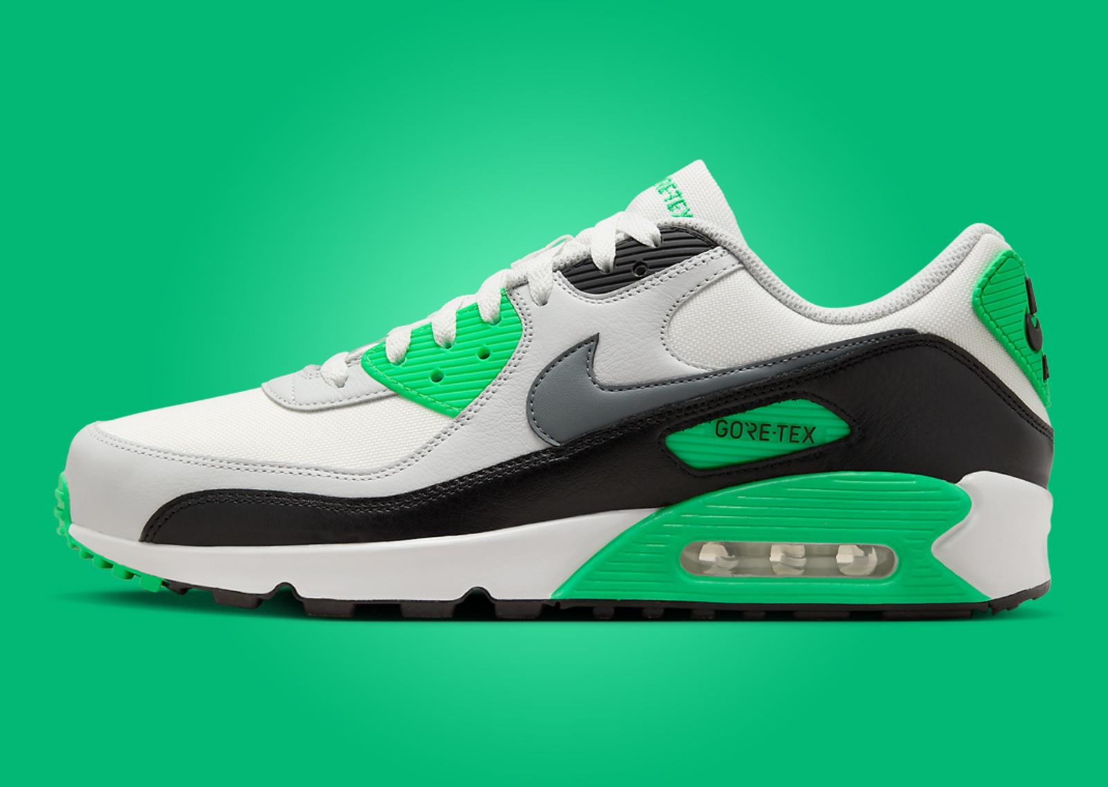 Nike Air Max 90 Gore-Tex Lucky Green Lateral