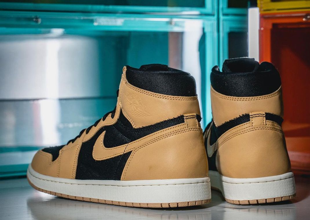 Vachetta Tan Covers The Air Jordan 1 High Heirloom