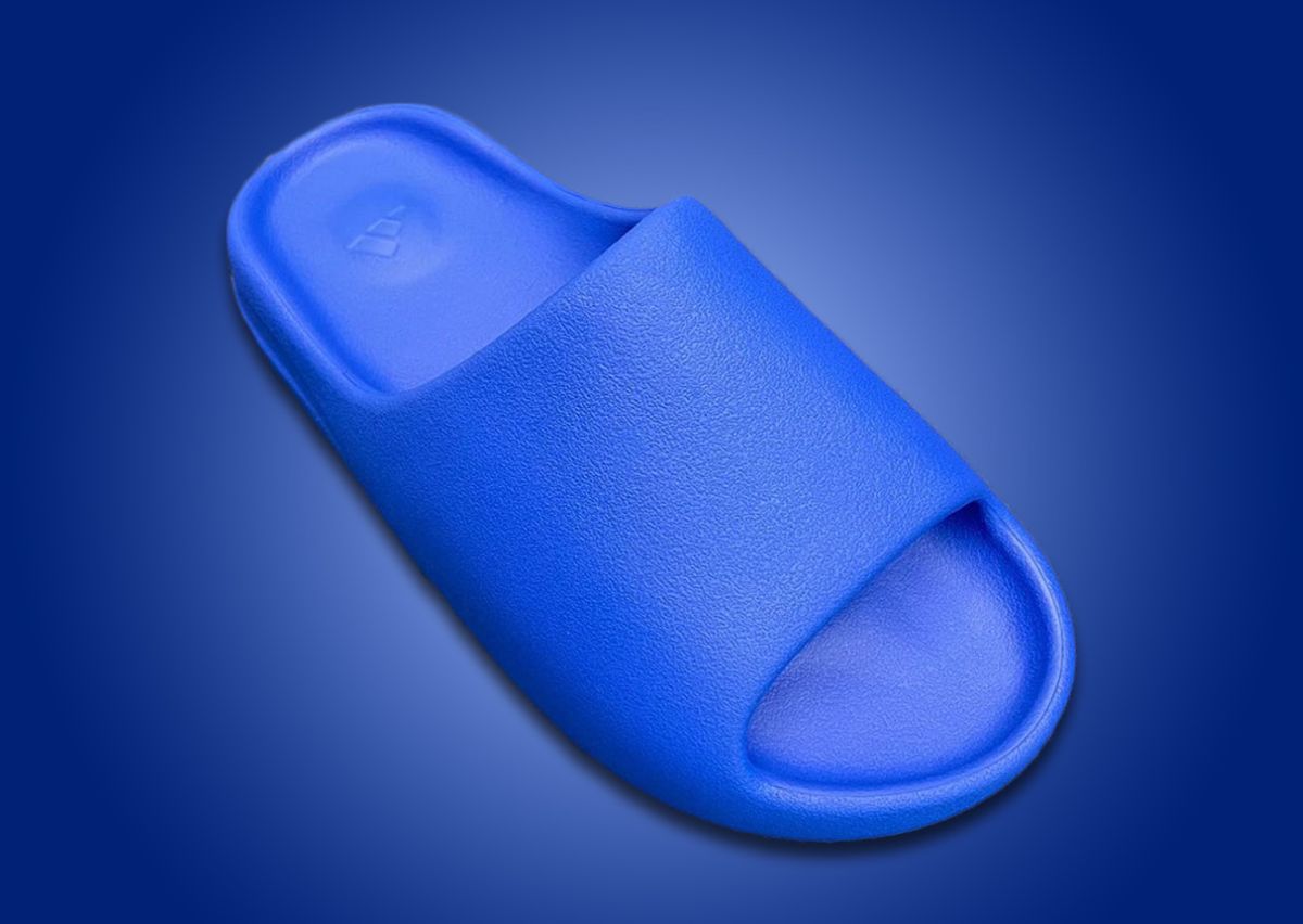 The adidas Yeezy Slide Azure Drops On May 31