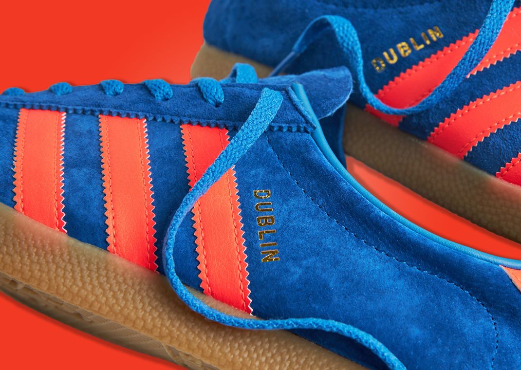 Detailed Look At The adidas Dublin Collegiate Royal Solar Red