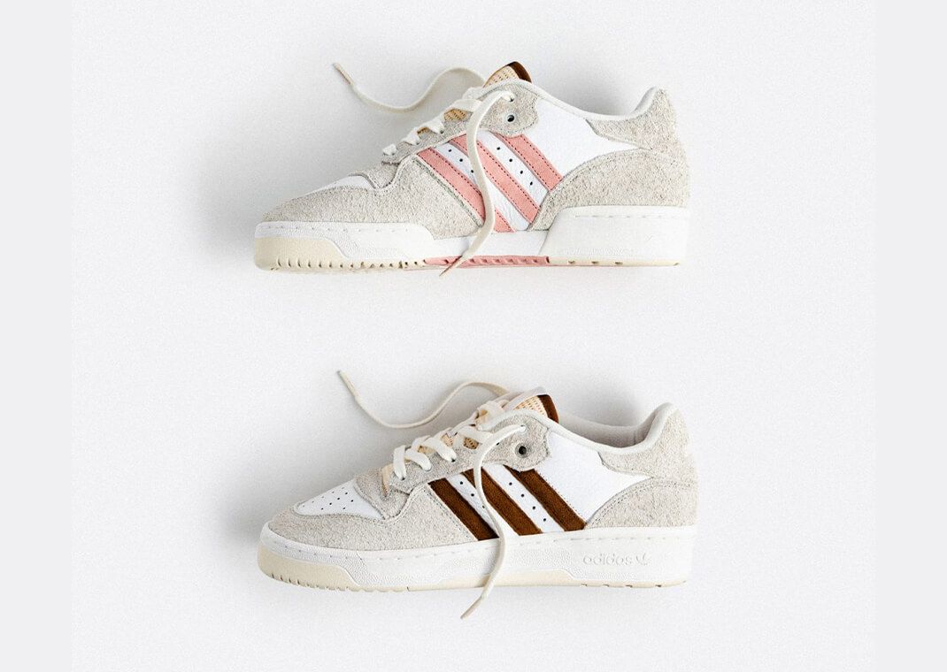 The solebox x adidas Rivalry Low Neapolitan Ice Cream Sandwich