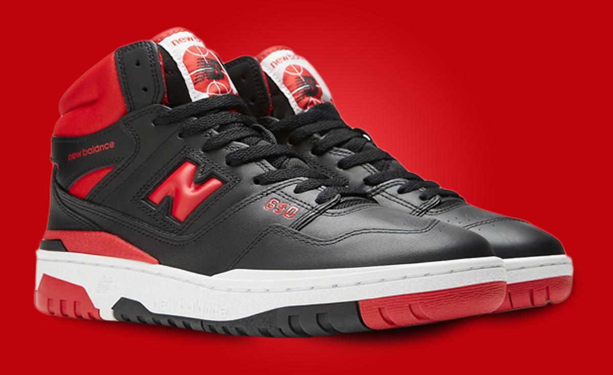 This New Balance 650 Gets The Bred Treatment