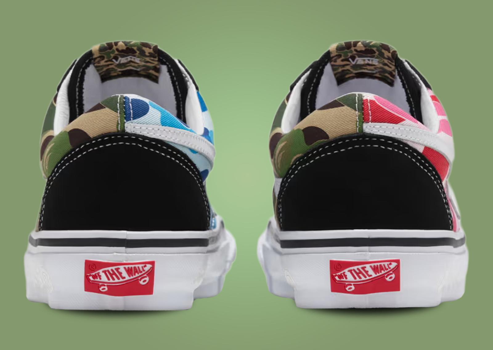 BAPE x Vans Old Skool Heel