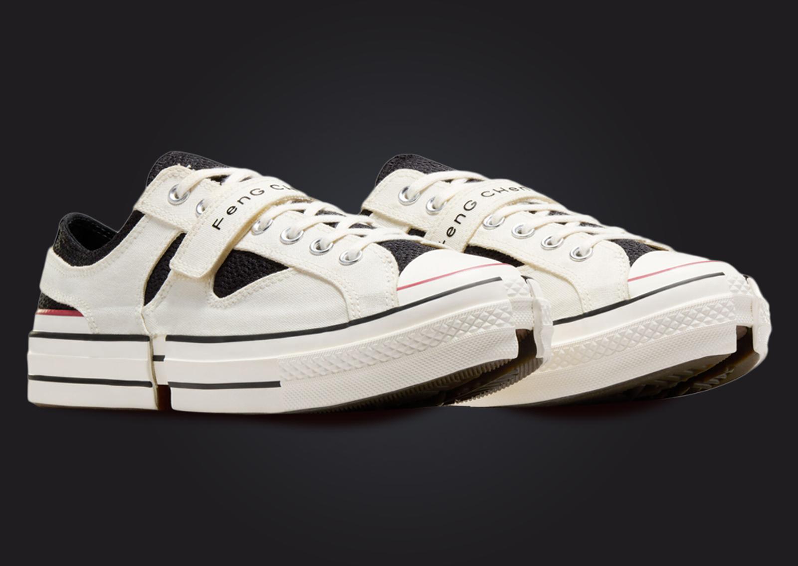 Feng Chen Wang x Converse Chuck 70 Ox 2-in-1 Egret Angle