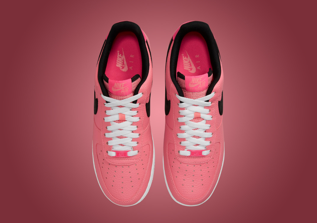 Pink Gaze Covers This Nike Air Force 1 Low