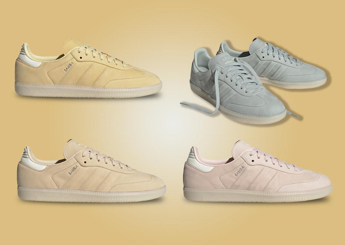 The adidas Samba Goes Lux With a Monochromatic Leather Pack