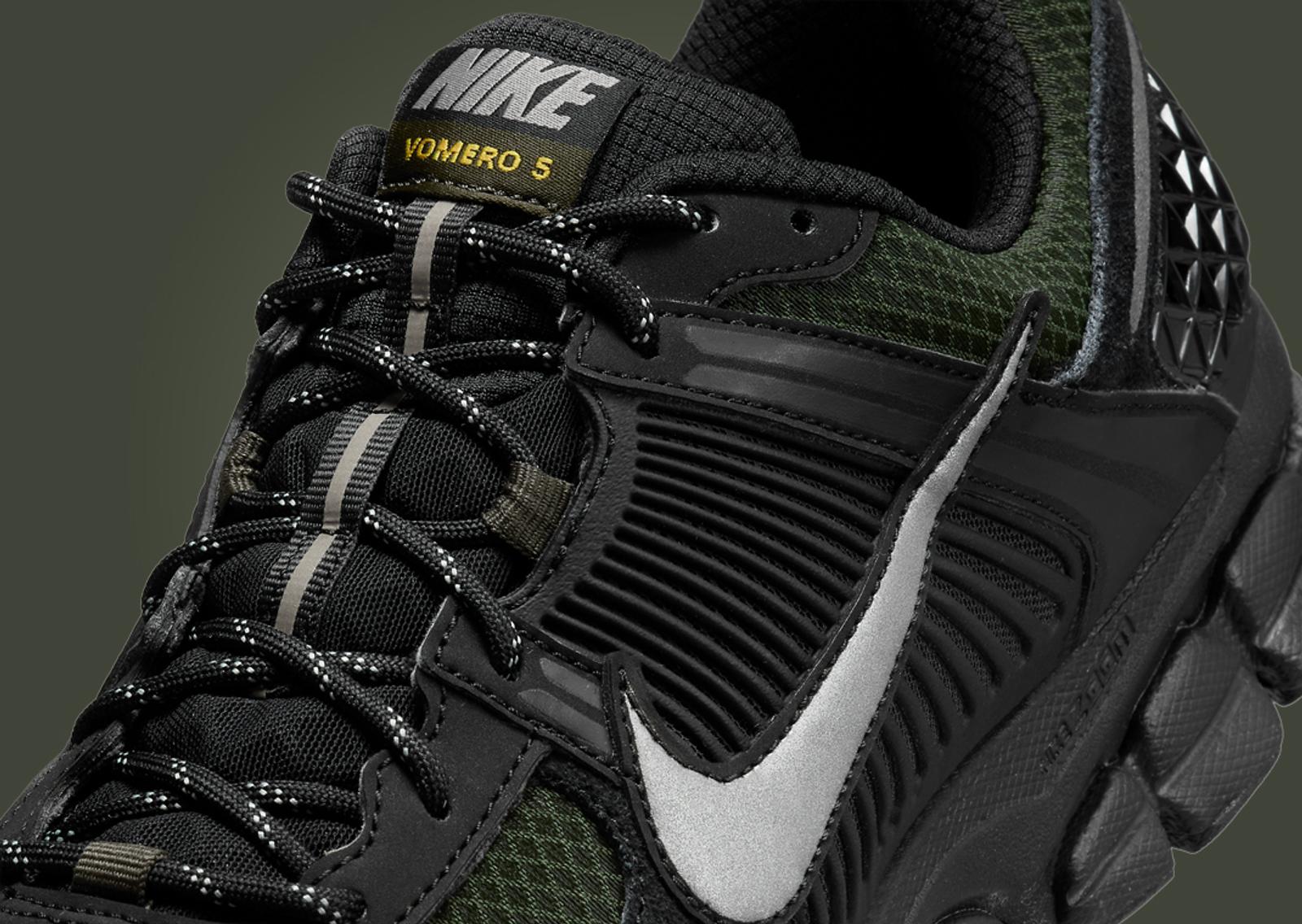 Nike Zoom Vomero 5 Black Sequoia Tongue