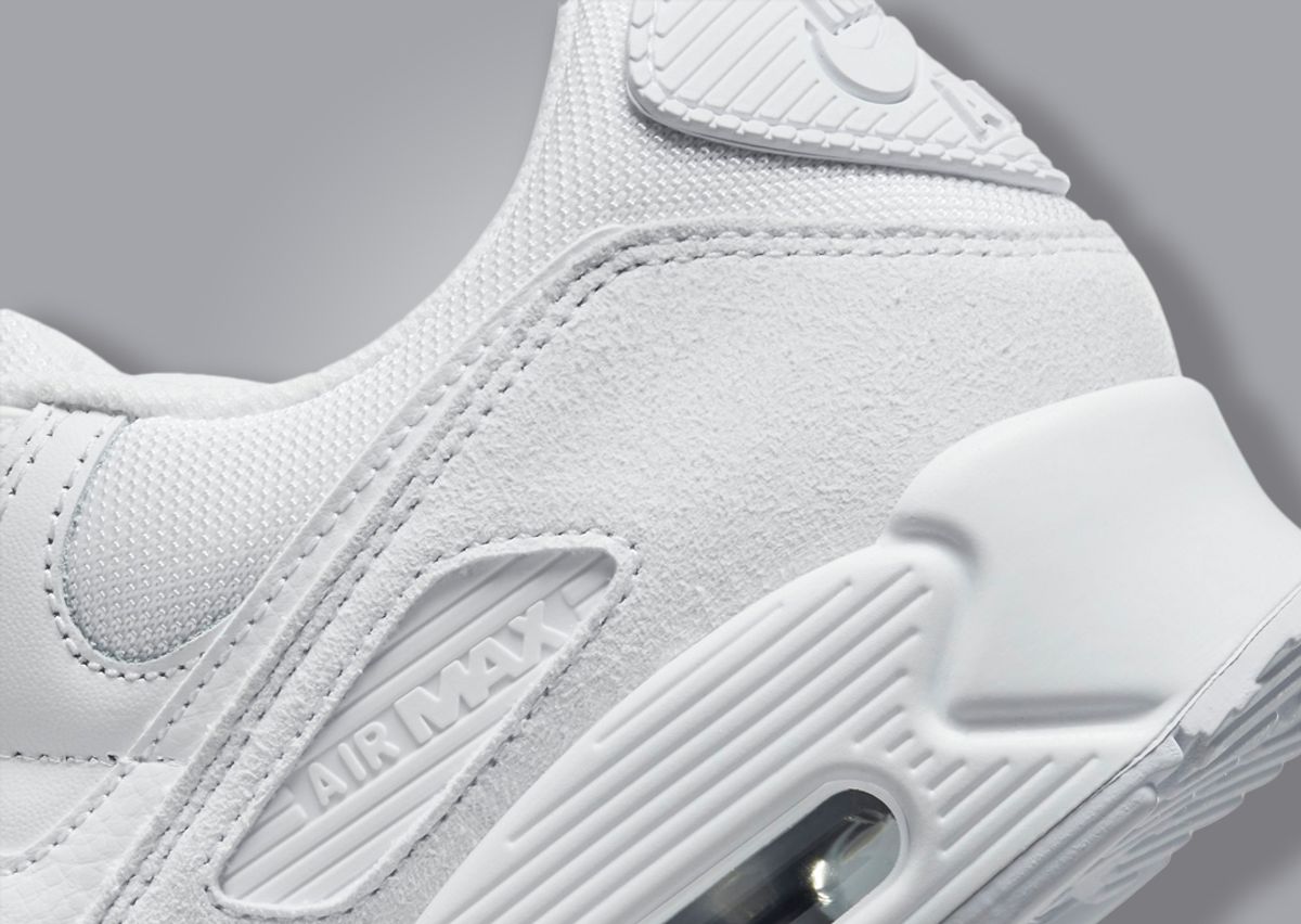 The Nike Air Max 90 Premium White Metallic Silver Is A Summer Essential
