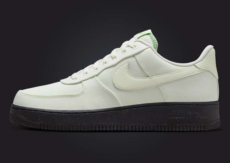 Nike Air Force 1 Low Sustainable Canvas Sea Glass Lateral