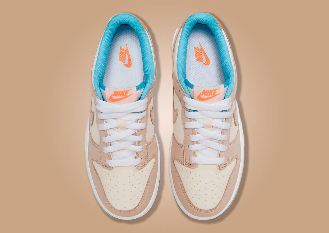 Nike Dunk Low ホワイト/ベージュ The Kids' Exclusive Nike Dunk Low NN Sail Beige Releases