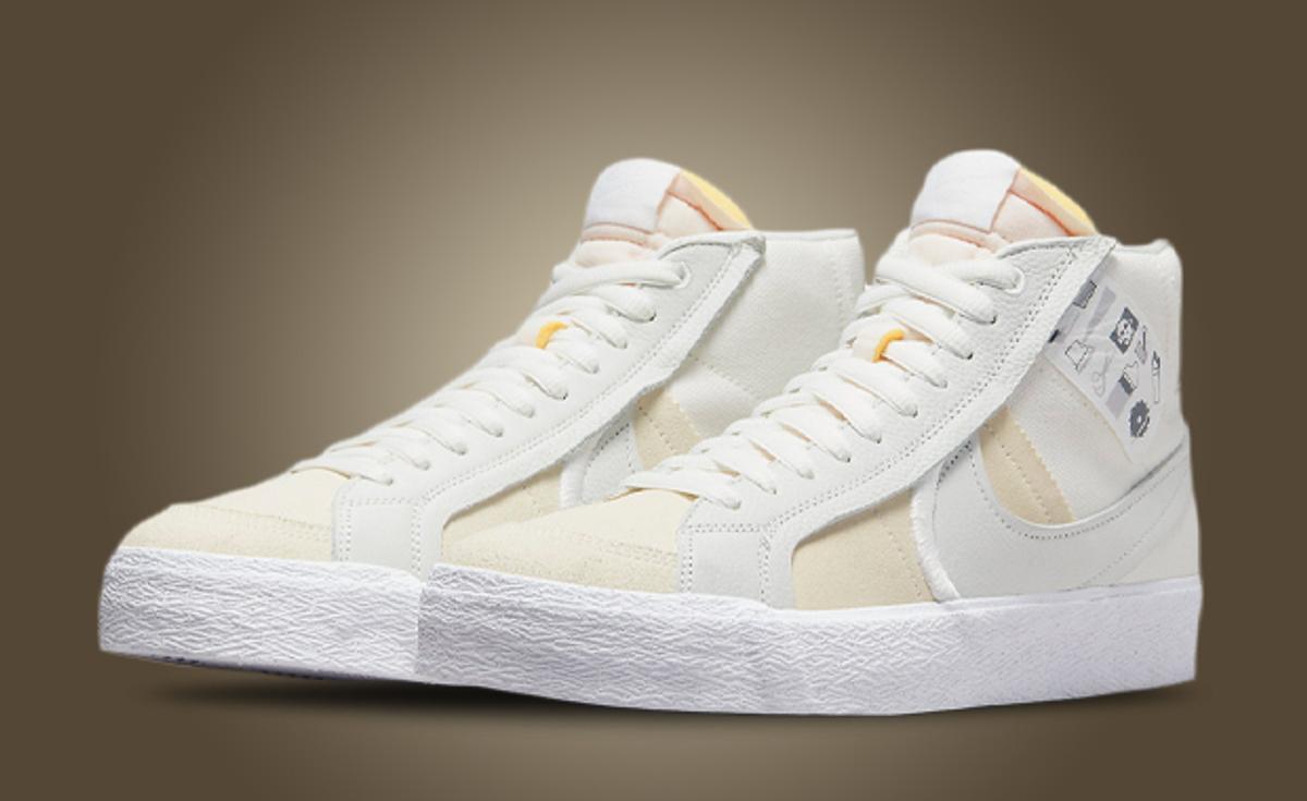 This Nike SB Zoom Blazer Mid Plus Comes Plastered With Warning Labels