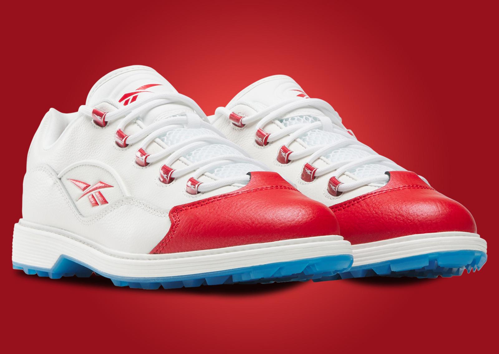 Reebok Question Golf Red Toe Angle