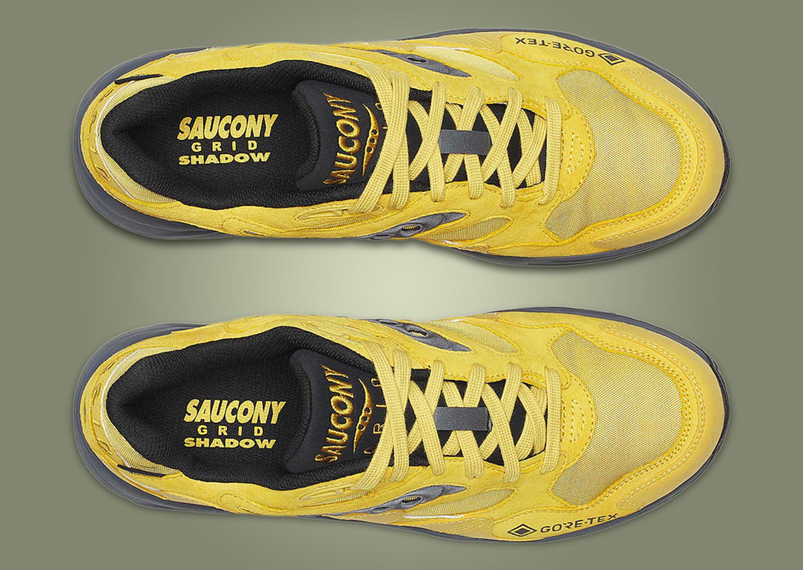 Saucony Grid Shadow 2 GTX Yellow Top