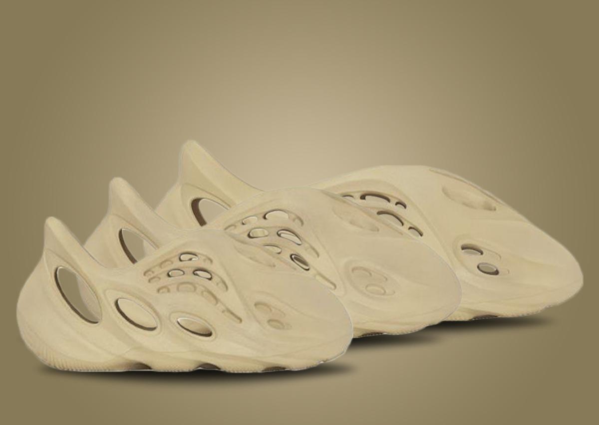 adidas Yeezy Foam RNNR "Desert Sand" (full-family size run)