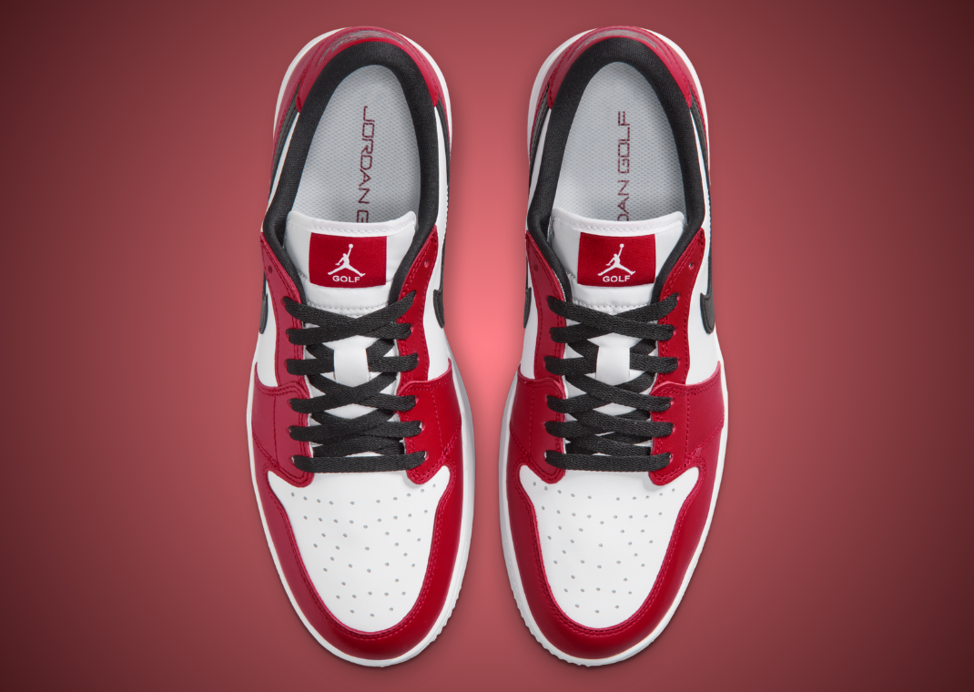 The Air Jordan 1 Low Golf Spike Gets a Chicago Colorway