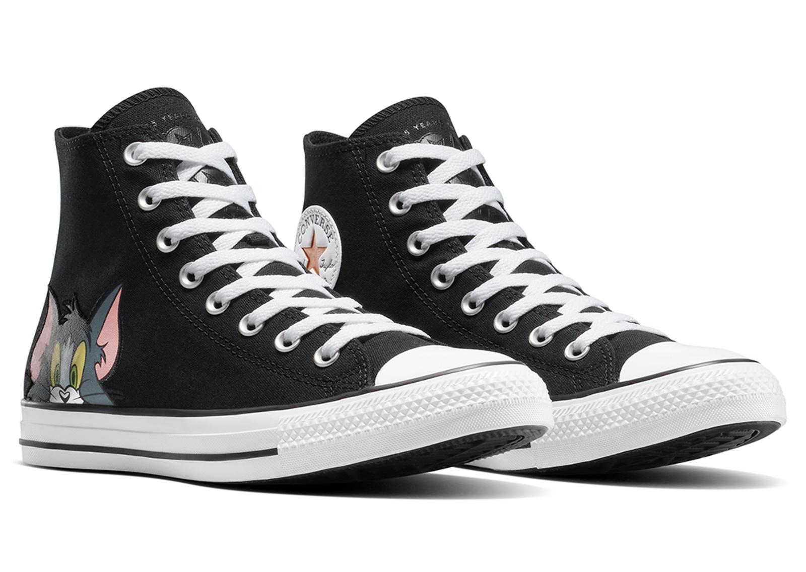 Tom & Jerry x Converse Chuck Taylor Black Angle