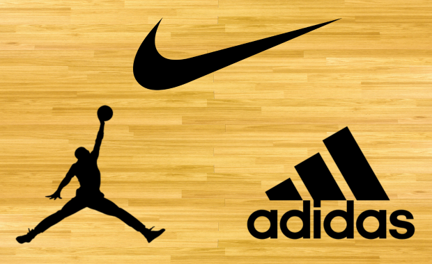 Top 3 sneaker brands by minutes played in the 2024-2025 NBA Season
