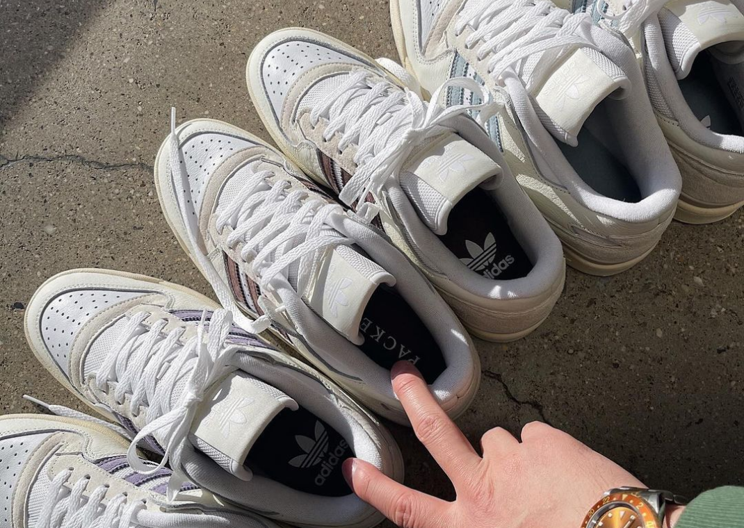 The Packer Shoes x adidas Forum Low Pack Releases March 2024