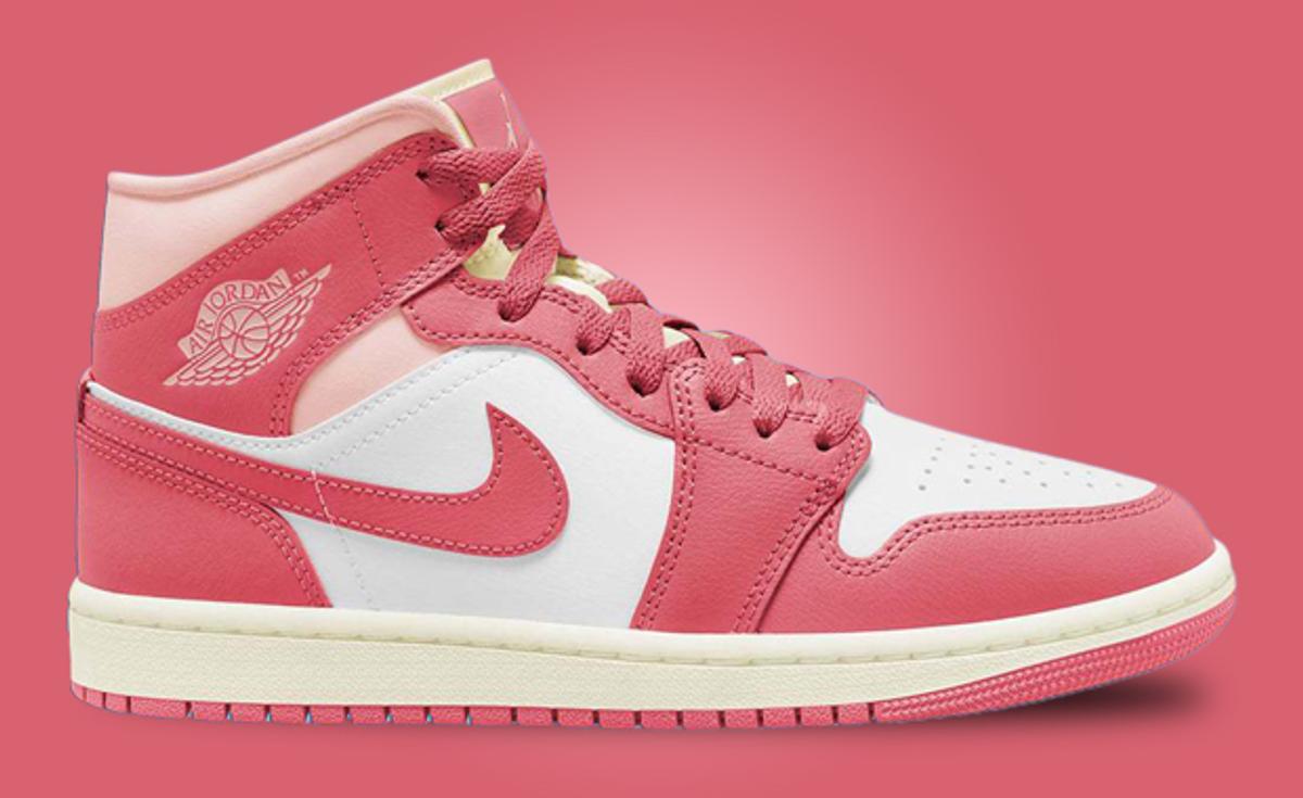 It Doesn't Get Any Sweeter Than The Air Jordan 1 Mid Strawberries & Cream