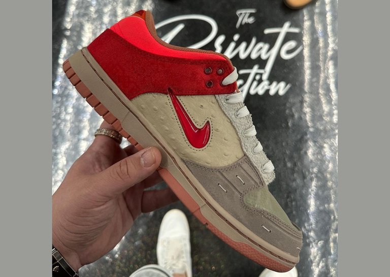 CLOT x Nike Dunk Low SP What The? Medial