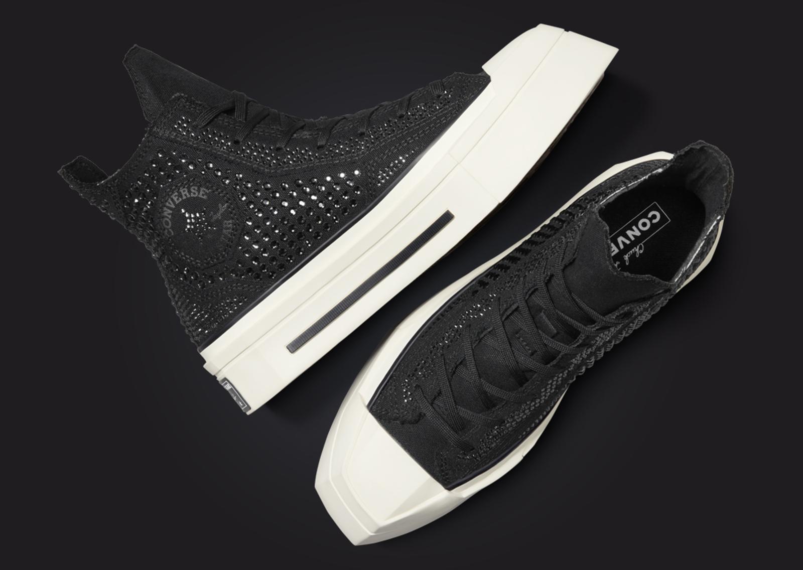 Converse Chuck 70 De Luxe Squared Swarovski Top and Medial