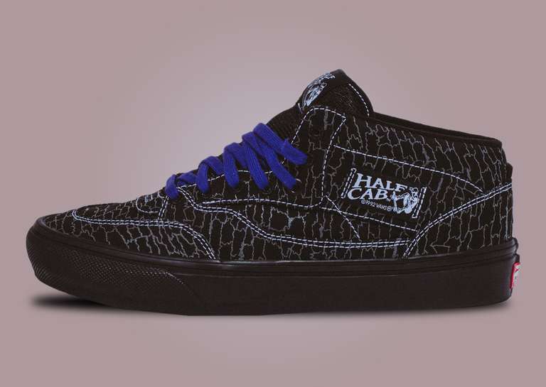 Fucking Awesome x Vans Half Cab Black Crackle Lateral